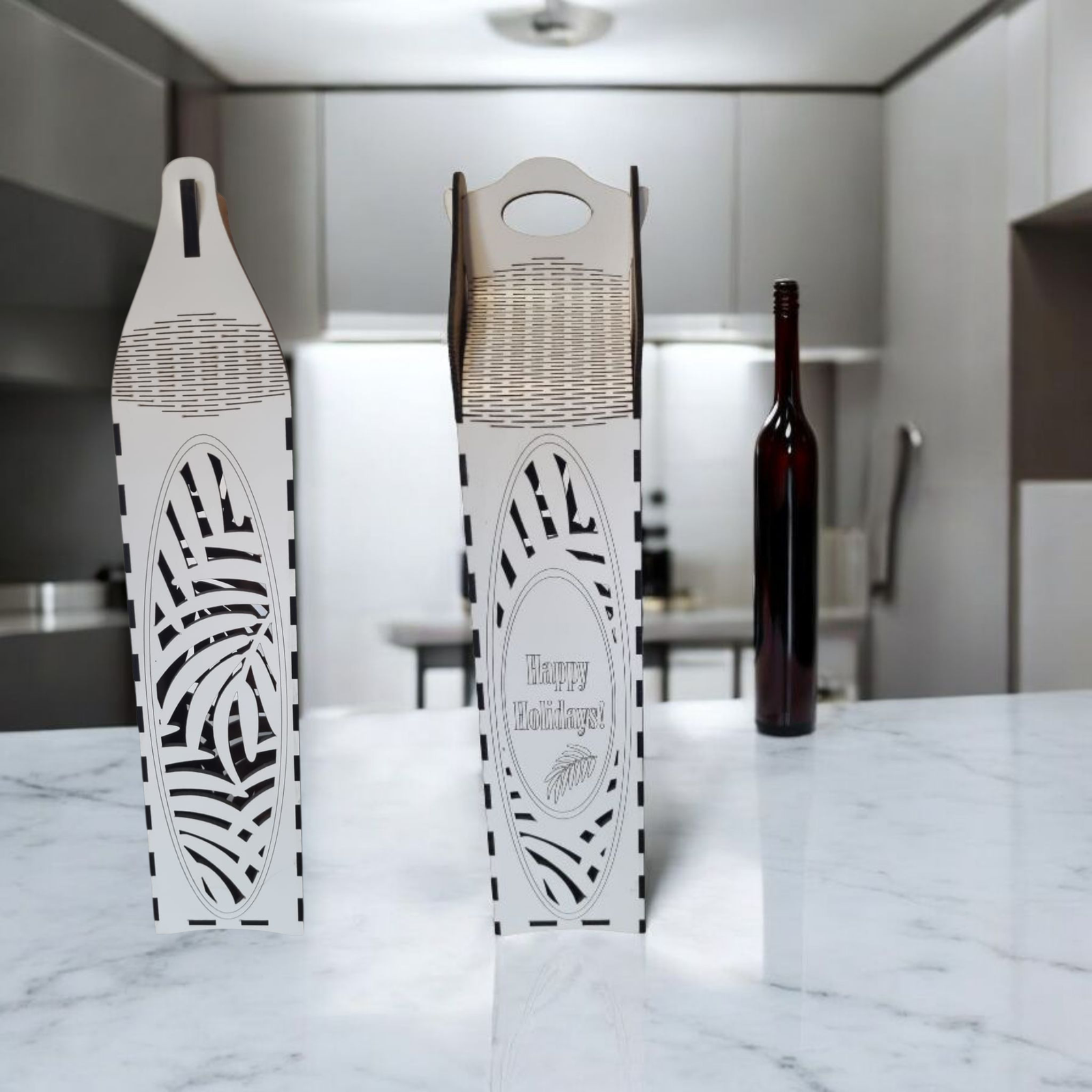 Wine Box Happy Holidays